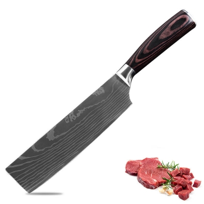DAO BẾP USUBA -DAO BẾP NHẬT THÉP DAMASCUS MÃ BDT125