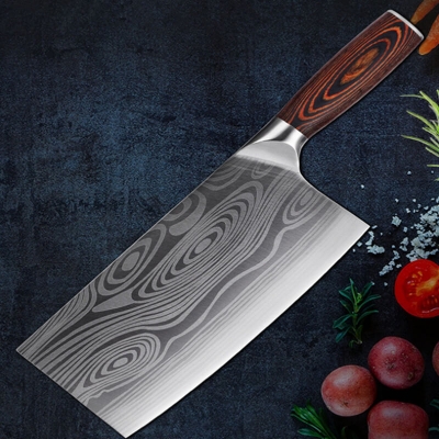 DAO BẾP USUBA -DAO BẾP NHẬT THÉP DAMASCUS MÃ ADT117